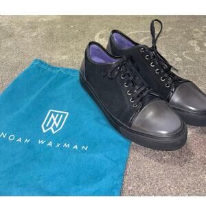 Noah Waxman Women's Gotham II Black Steel sneakers shoes with dust bag (size 9)